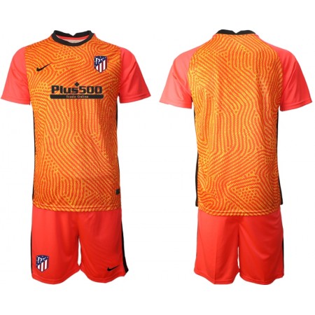 Jalkapallo Pelipaidat Atlético Madrid Maalivahti Lasten Paita 2020-2021 M003 Lyhythihainen